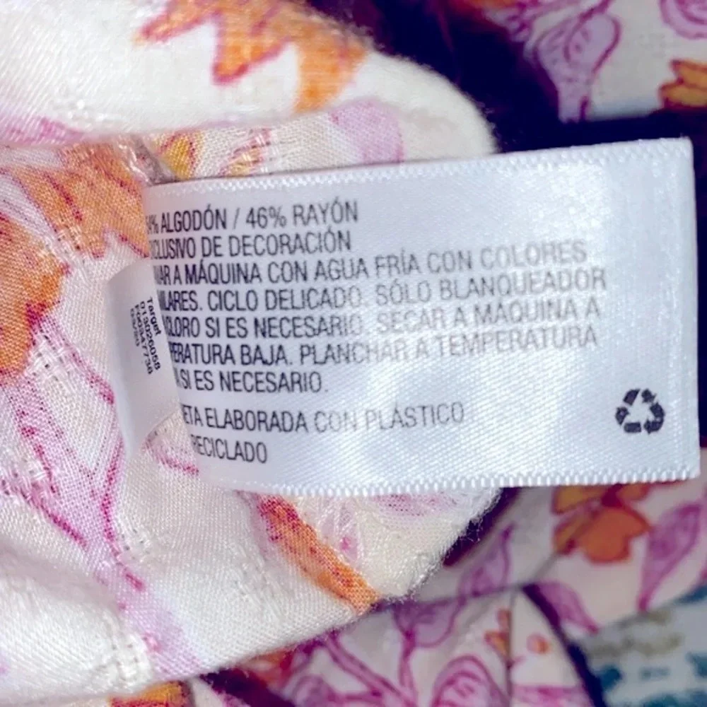 Universal Thread floral top size small - Picture 7 of 8